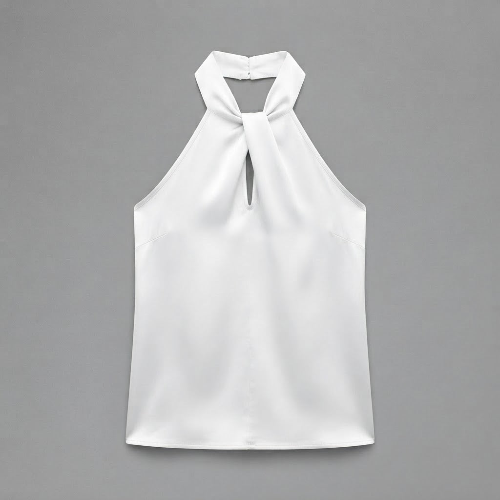 Halter Neck Blouse | Women's Tops