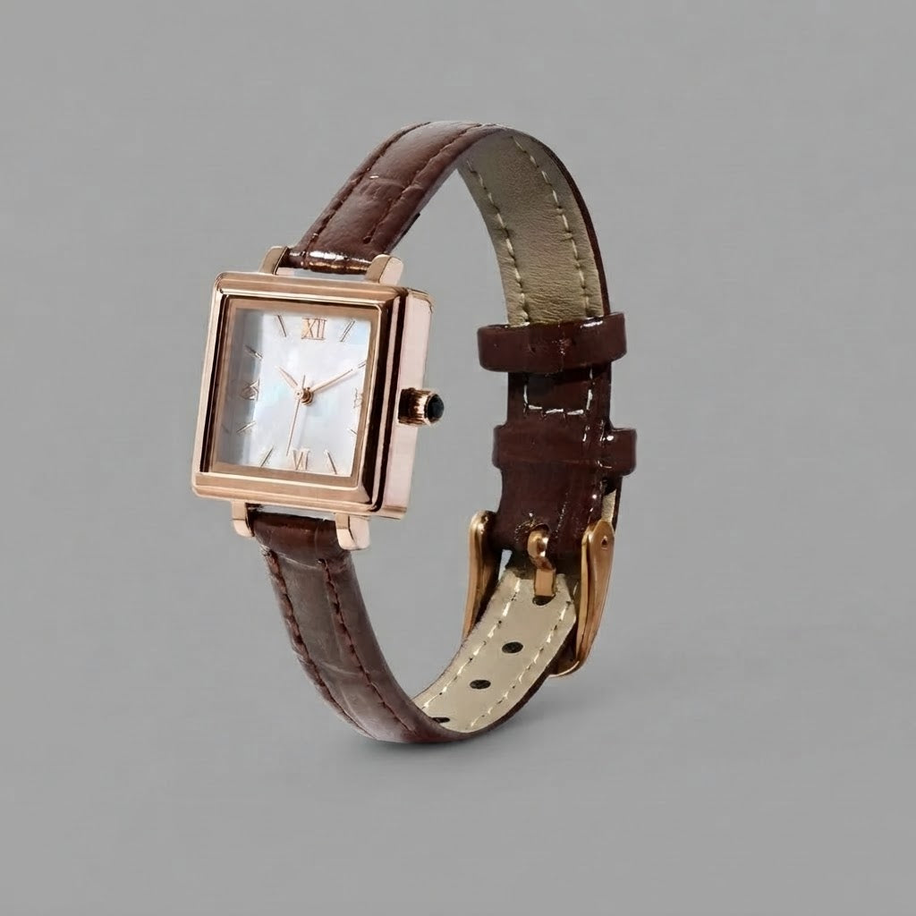 Lucina | Square Watch with Dial