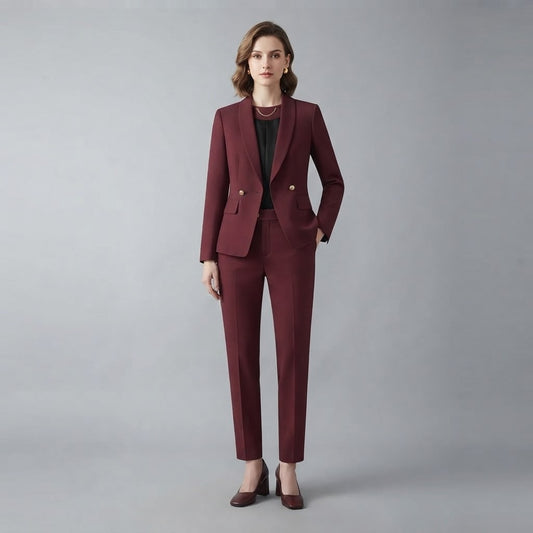 Annette | Women's Suit Blazer and Trousers Set