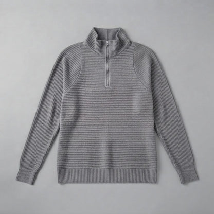 Antonia | Women's Ribbed Sweater Half-Zip