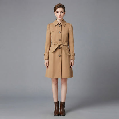 Carenza | Women's Fitted Trench Coat