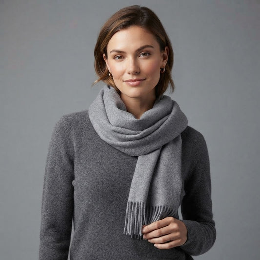 Fringe Long Scarf | Women Accessory