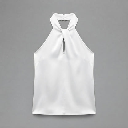 Halter Neck Blouse | Women's Tops