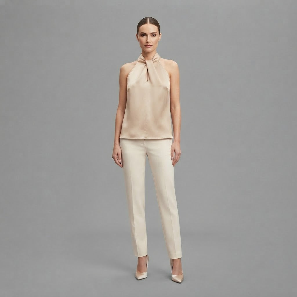 Halter Neck Blouse | Women's Tops