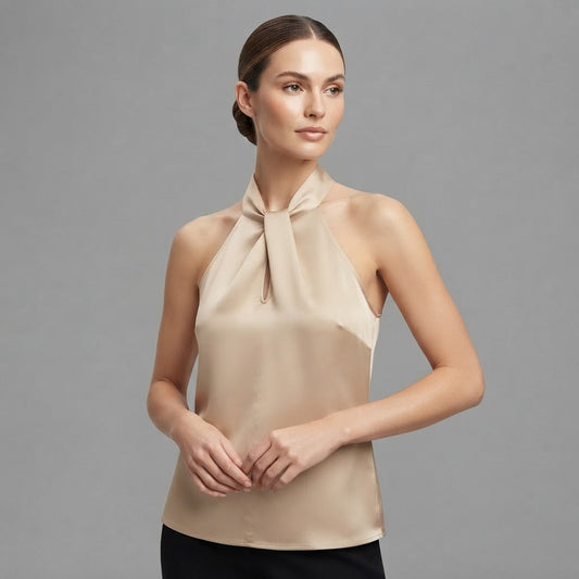 Halter Neck Blouse | Women's Tops