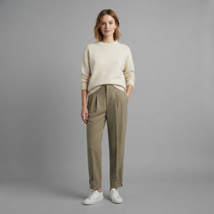 High-Waisted Trousers | Women's Trousers