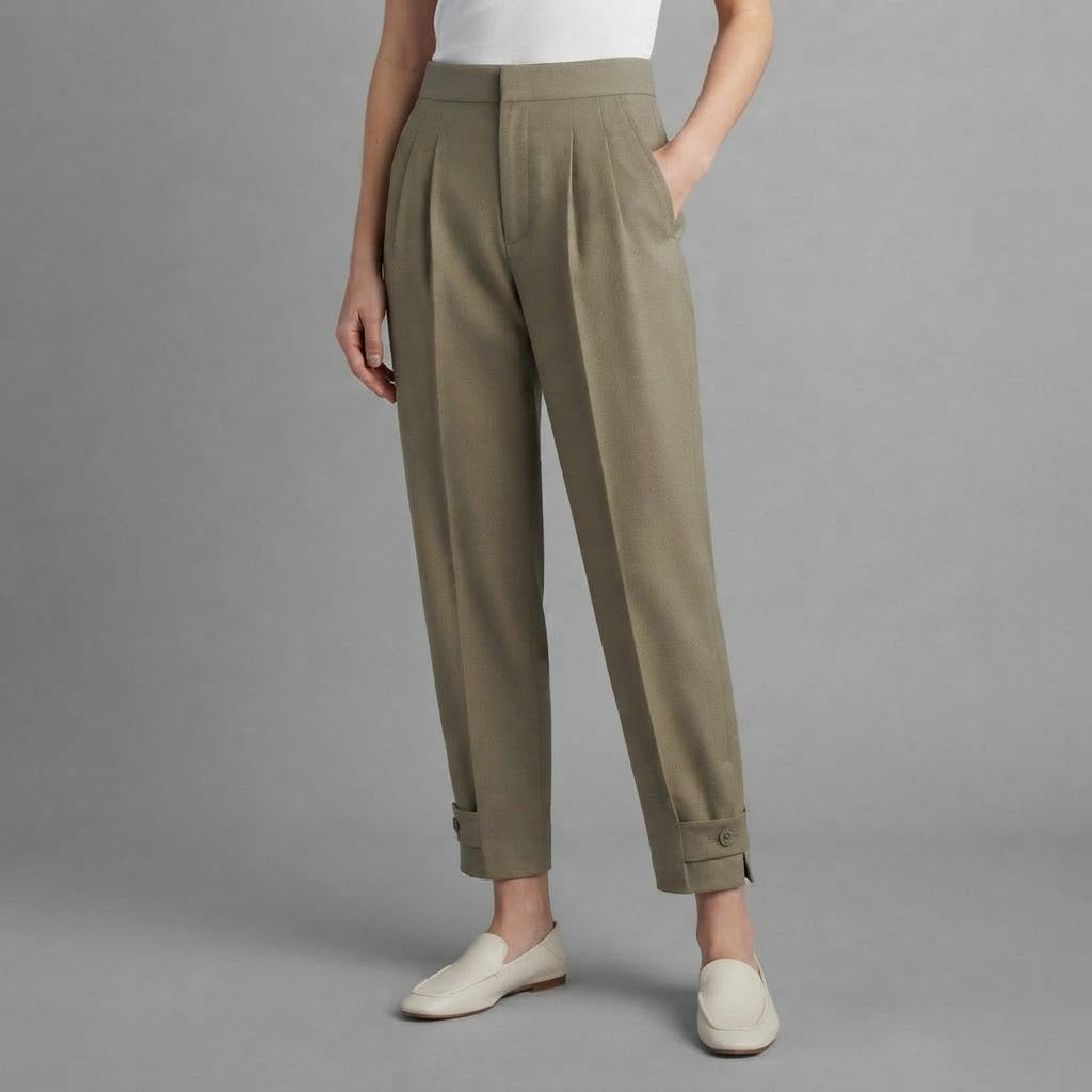 High-Waisted Trousers | Women's Trousers