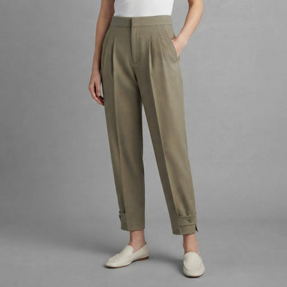 High-Waisted Trousers | Women's Trousers