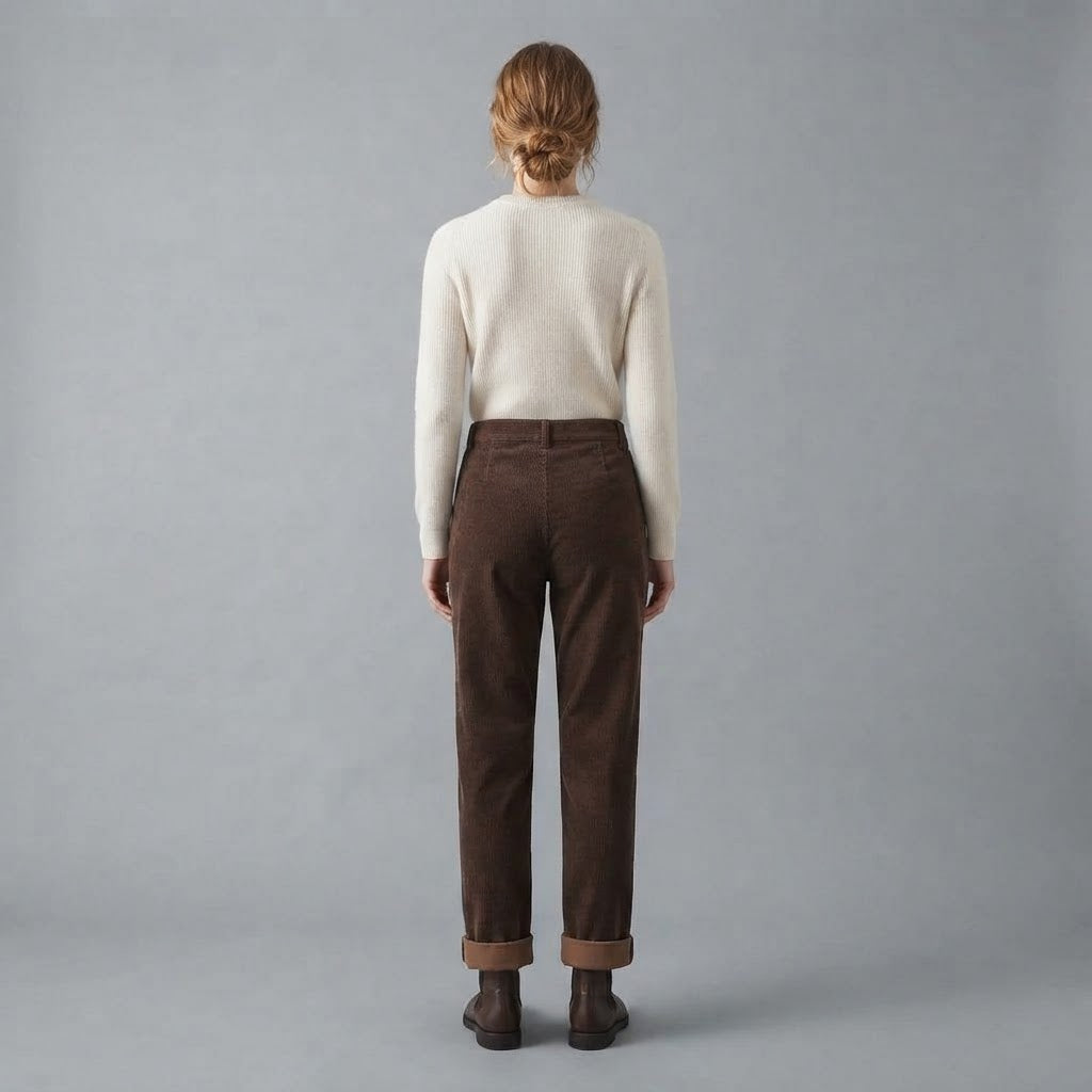 High-Waisted Women's Trousers | Relaxed Fit Pants