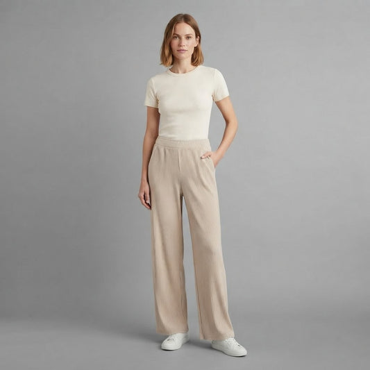 High Waist Palazzo Pants | Women's Leg Trousers