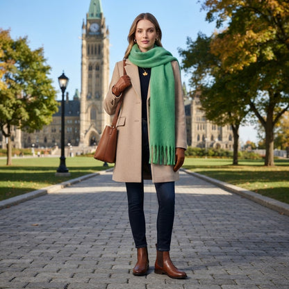 Oversized Scarf | Thick Wrap for Women