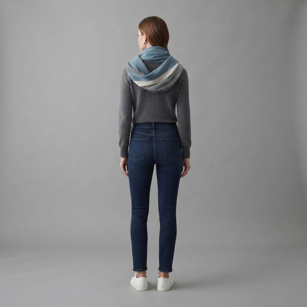 Striped Scarf | Women's Wrap Accessory