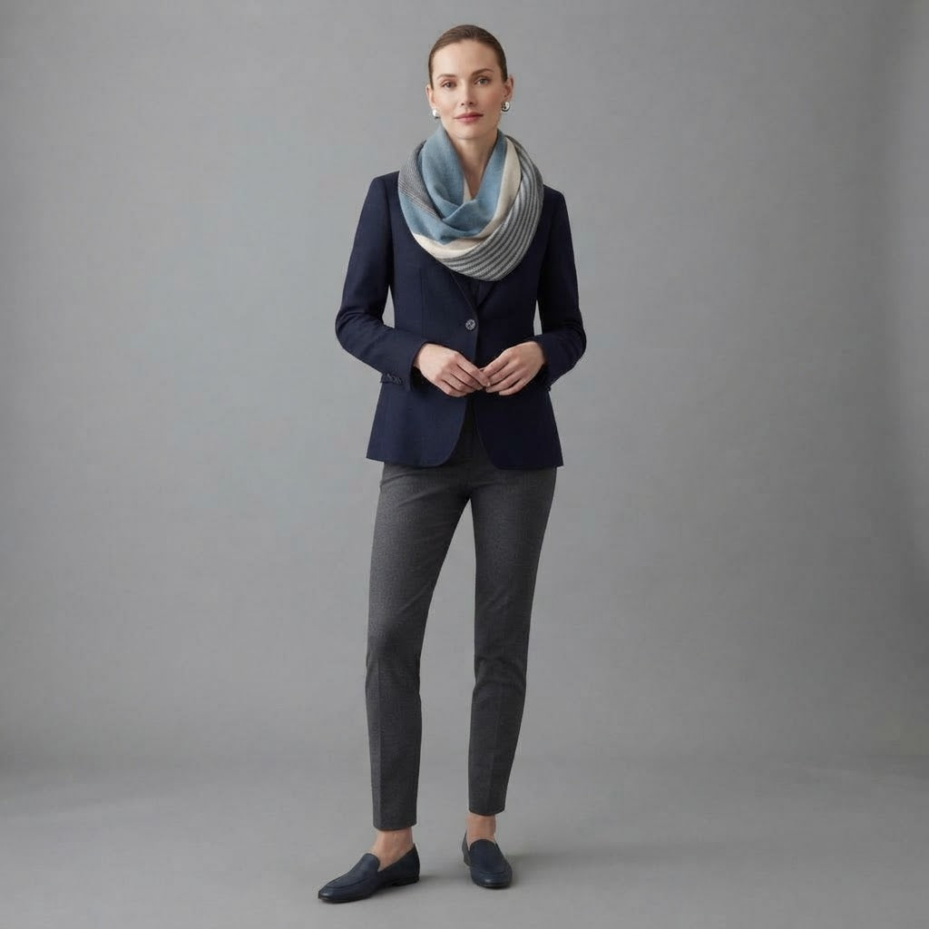 Striped Scarf | Women's Wrap Accessory