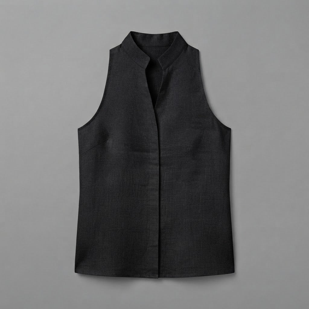 V-Notch Blouse | Women's Sleeveless Top