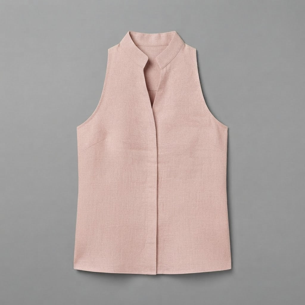 V-Notch Blouse | Women's Sleeveless Top