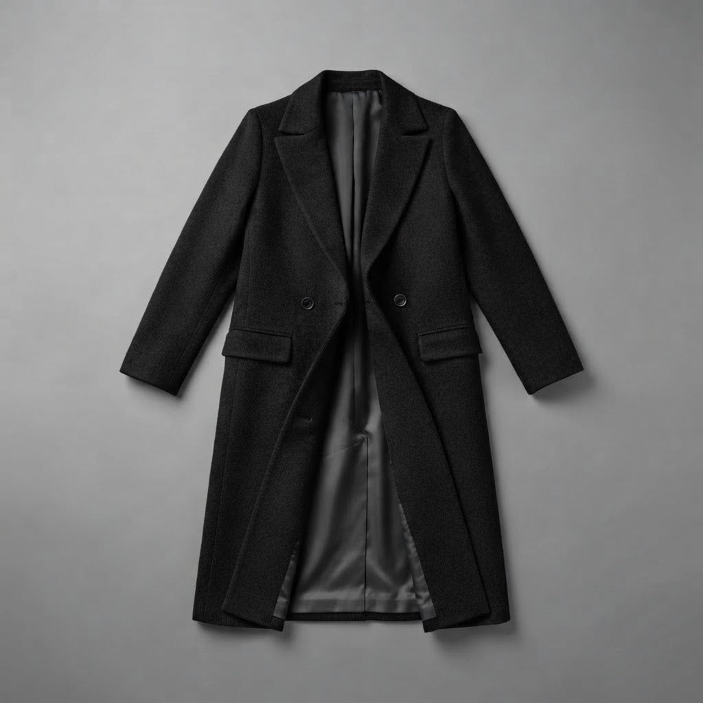 Women's Blend Coat | Long Coat for Elegance