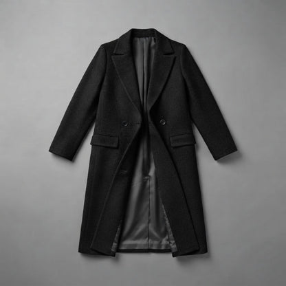 Women's Blend Coat | Long Coat for Elegance